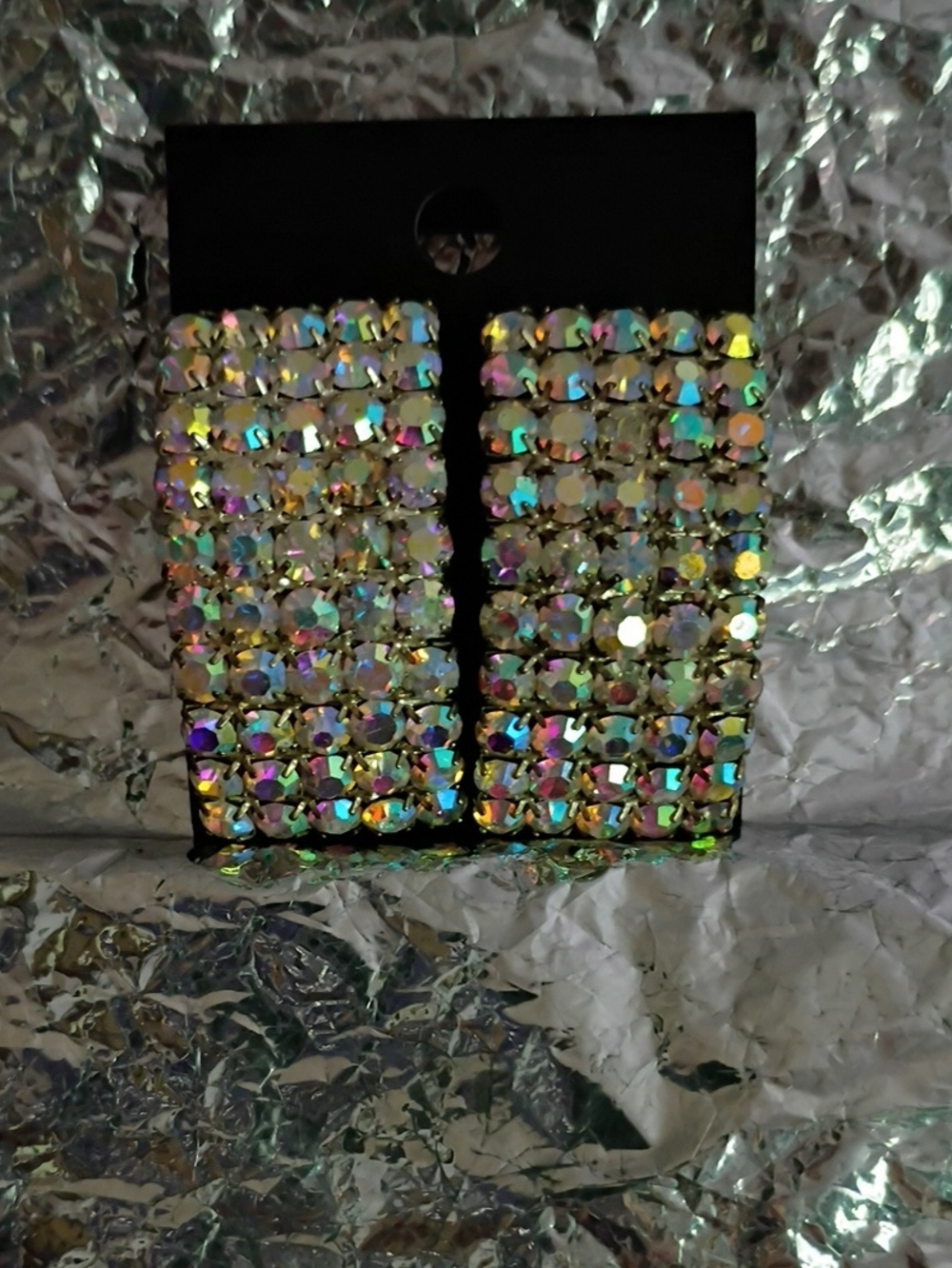 Aurora Crystal Statement Earrings